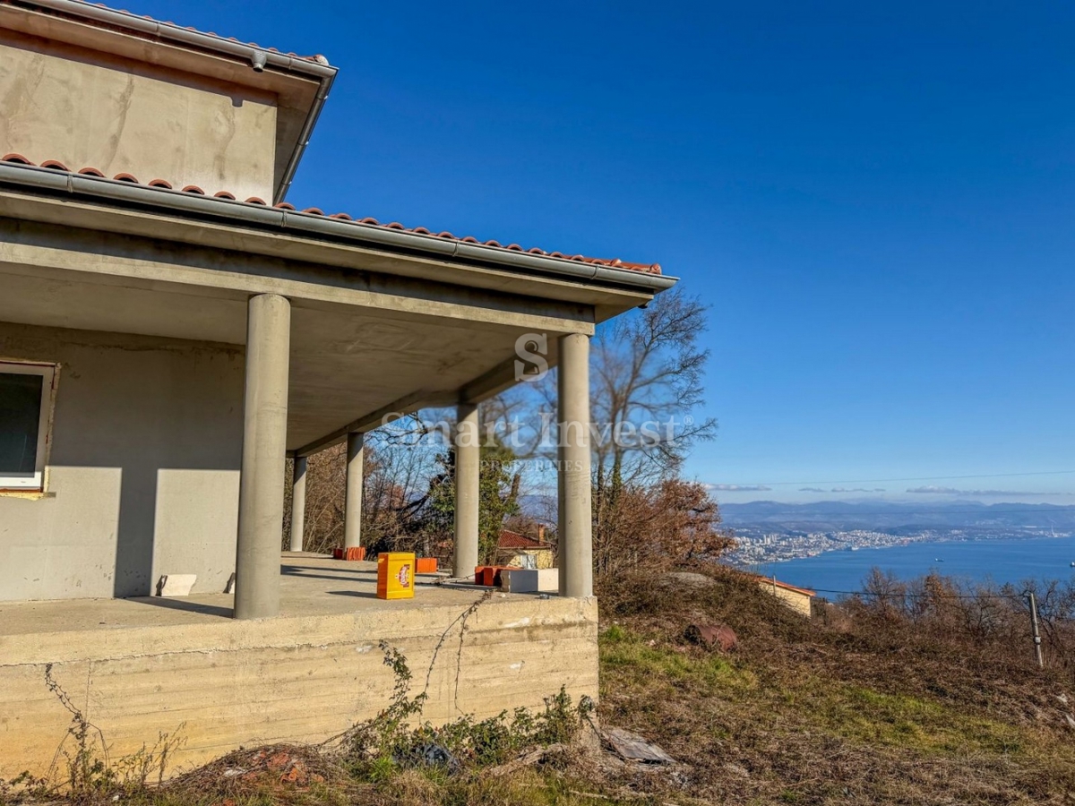 OPATIJA - VEPRINAC, hiša s pogledom na morje in velikim vrtom