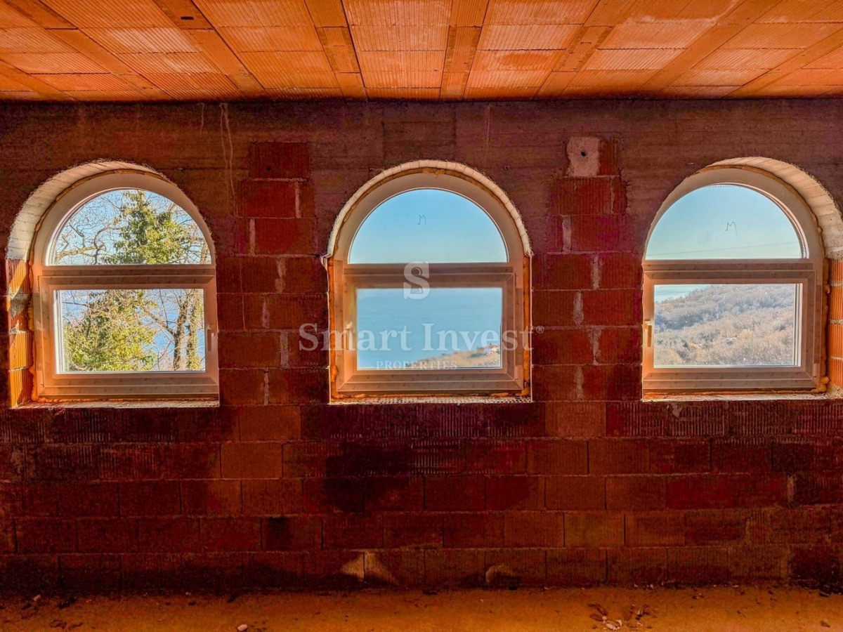 OPATIJA - VEPRINAC, hiša s pogledom na morje in velikim vrtom