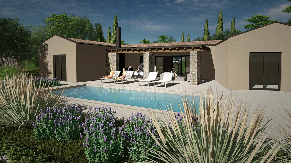 Zemljišče Bazgalji, Gračišće, 1.100m2