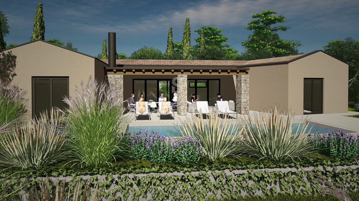 Zemljišče Bazgalji, Gračišće, 1.100m2