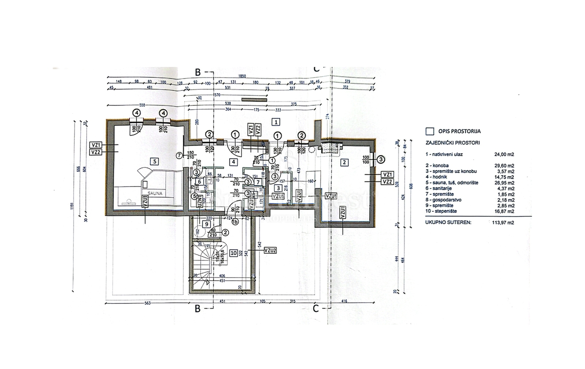 IKA - OPRIĆ, vila s 4 apartmaji in panoramskim pogledom na morje