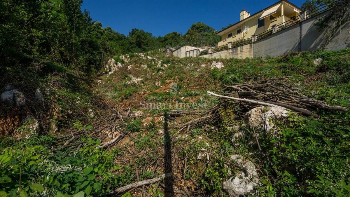 LOVRAN, Building land of 1539 m2 with amazing sea view