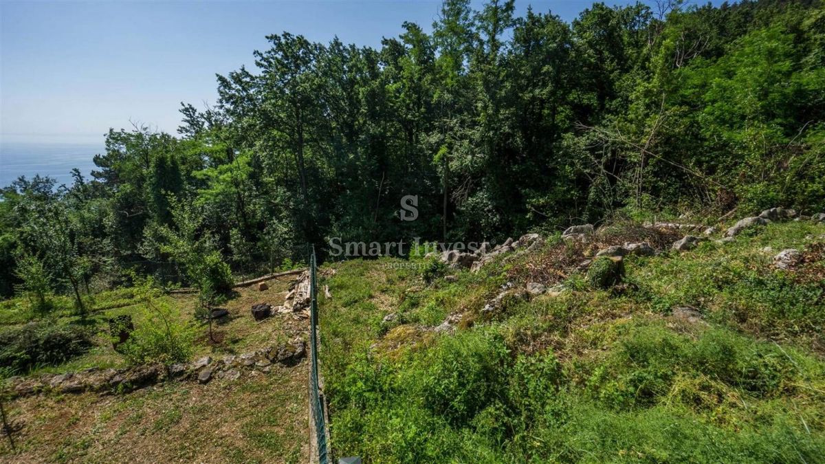 LOVRAN, Building land of 1539 m2 with amazing sea view