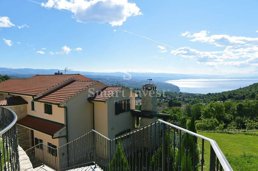 OPATIJA - RUKAVAC, EXCLUSIVE VILLA WITH PANORAMIC SEA VIEW