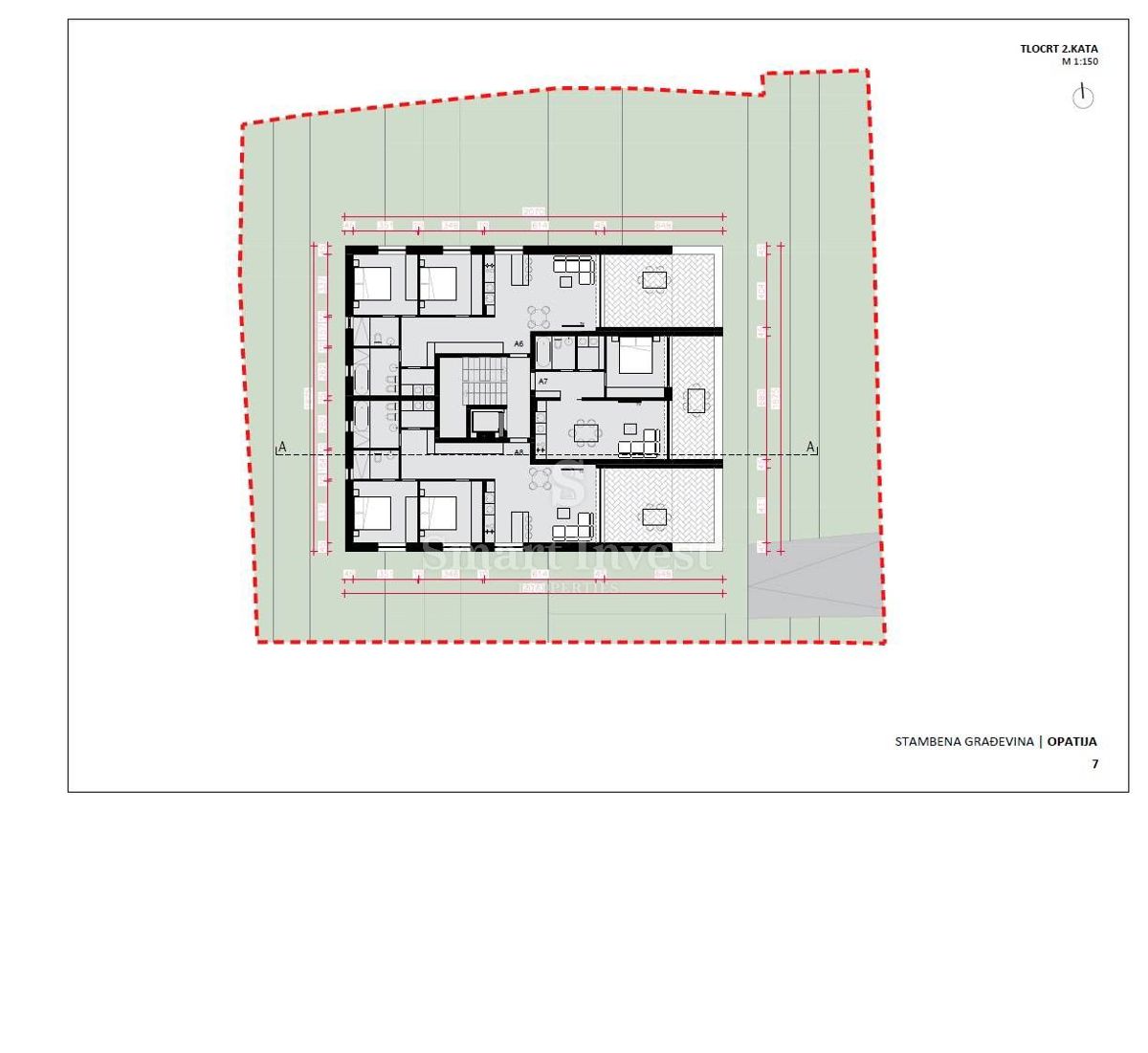 OPATIJA, Luxury 2-bedrooms apartment with sea view and garage