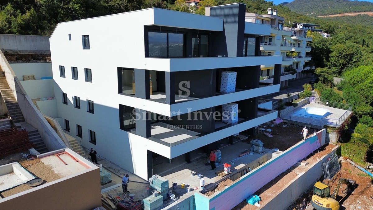 OPATIJA, Luxury 2-bedrooms apartment with sea view and garage