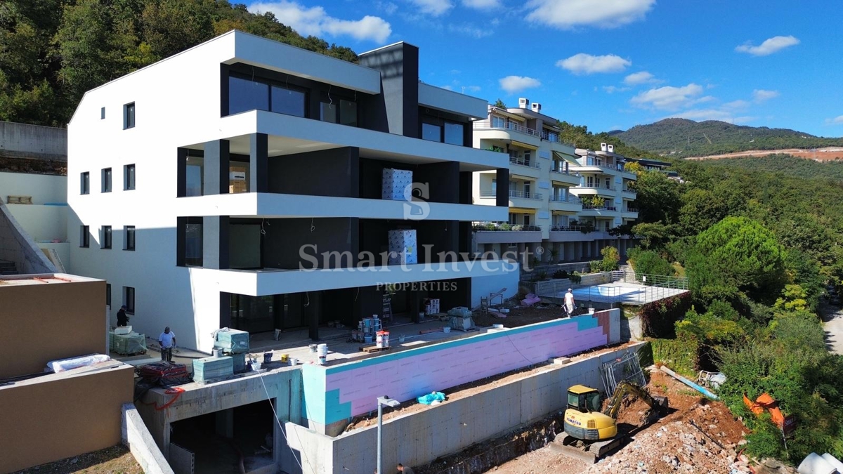 OPATIJA, Luxury 2-bedrooms apartment with sea view and garage