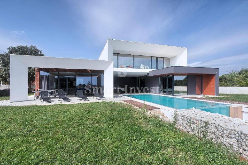 ISTRIA - MEDULIN, MODERN 4-BEDROOMS VILLA WITH SEA VIEW