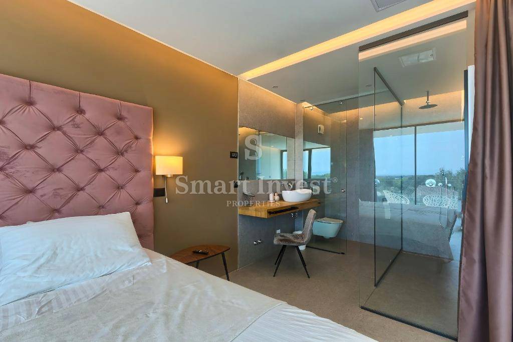 ISTRIA - MEDULIN, MODERN 4-BEDROOMS VILLA WITH SEA VIEW