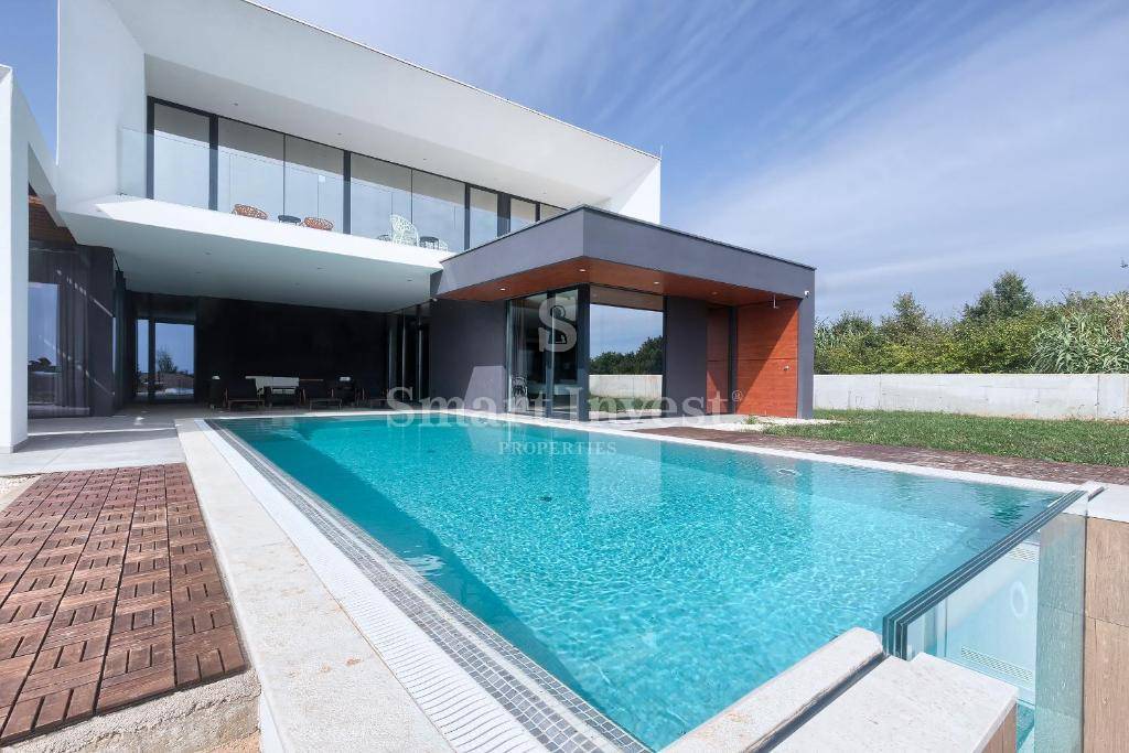ISTRIA - MEDULIN, MODERN 4-BEDROOMS VILLA WITH SEA VIEW
