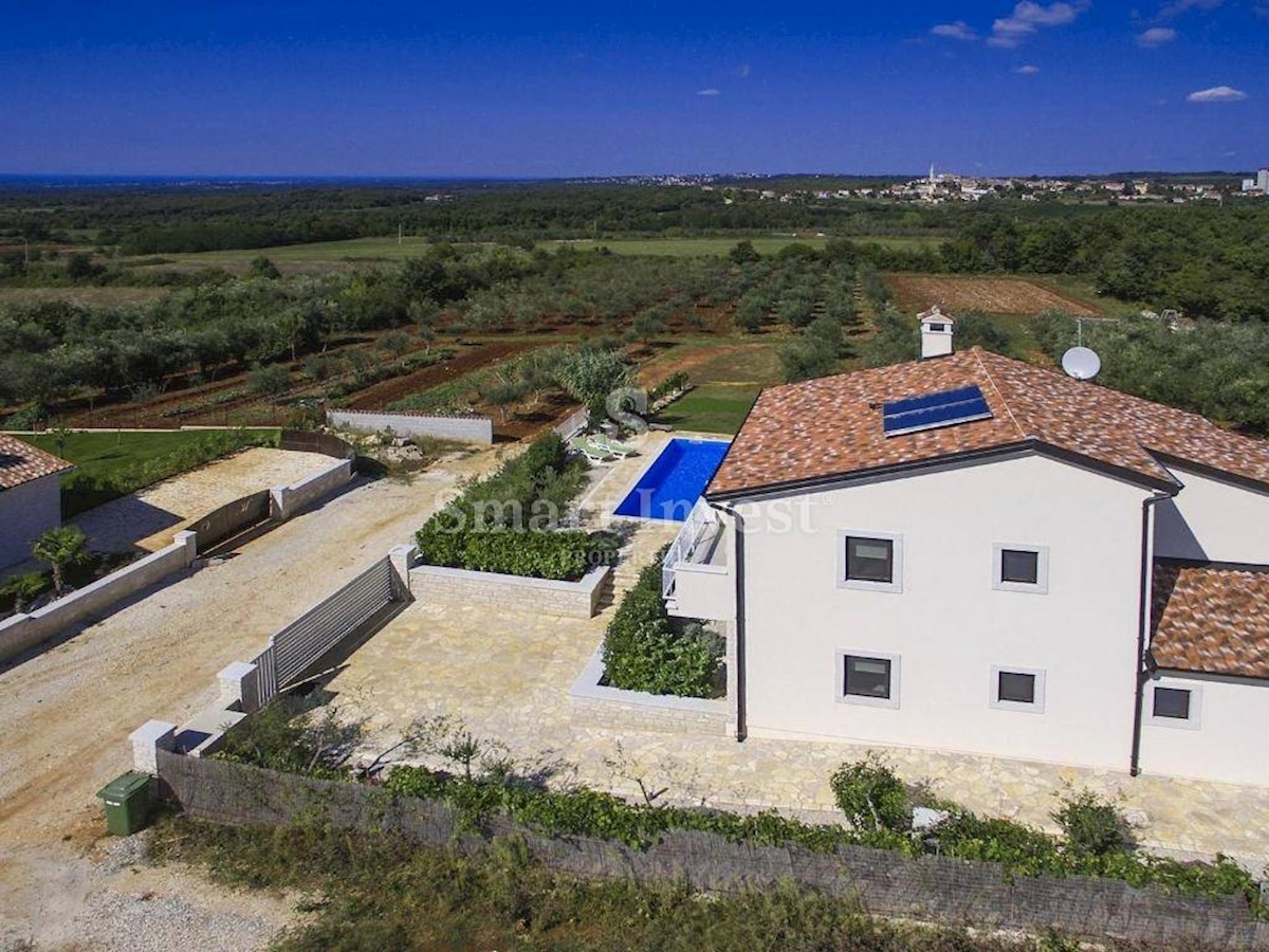 ISTRIA - POREČ vicinity, 3-BEDROOMS VILLA WITH PANORAMIC SEA VIEW