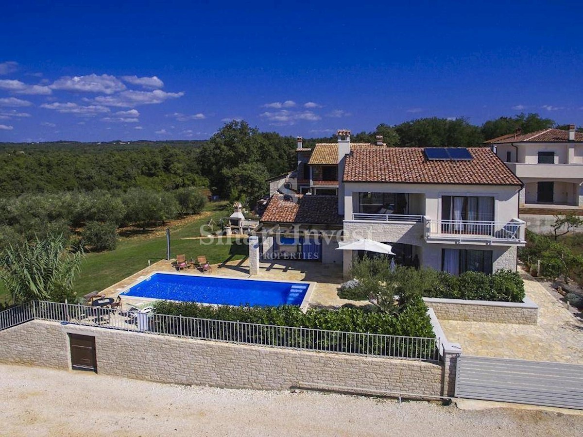 ISTRIA - POREČ vicinity, 3-BEDROOMS VILLA WITH PANORAMIC SEA VIEW