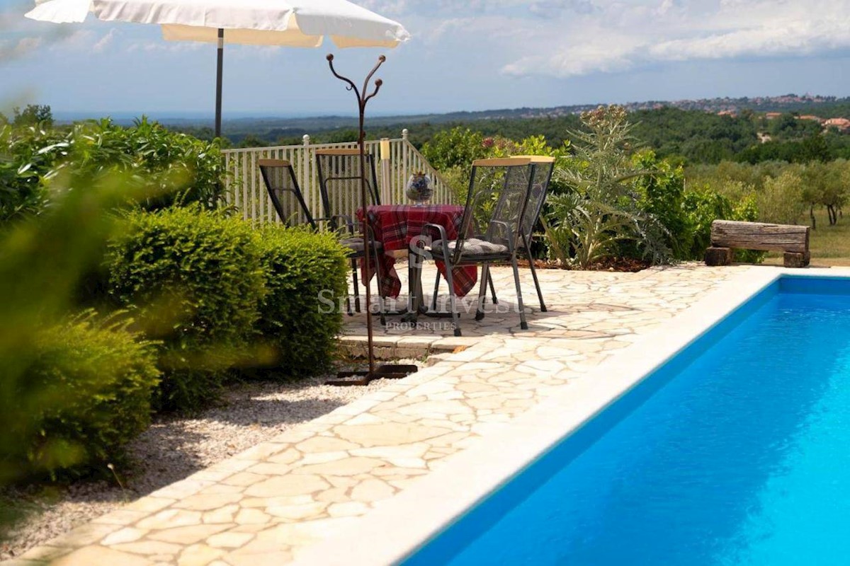 ISTRIA - POREČ vicinity, 3-BEDROOMS VILLA WITH PANORAMIC SEA VIEW