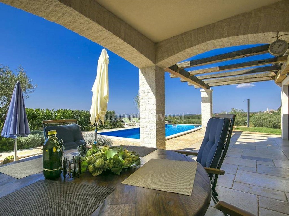 ISTRIA - POREČ vicinity, 3-BEDROOMS VILLA WITH PANORAMIC SEA VIEW