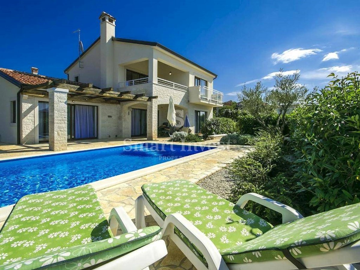 ISTRIA - POREČ vicinity, 3-BEDROOMS VILLA WITH PANORAMIC SEA VIEW