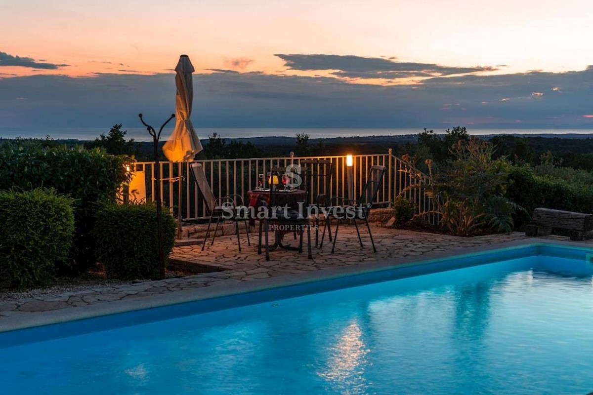 ISTRIA - POREČ vicinity, 3-BEDROOMS VILLA WITH PANORAMIC SEA VIEW