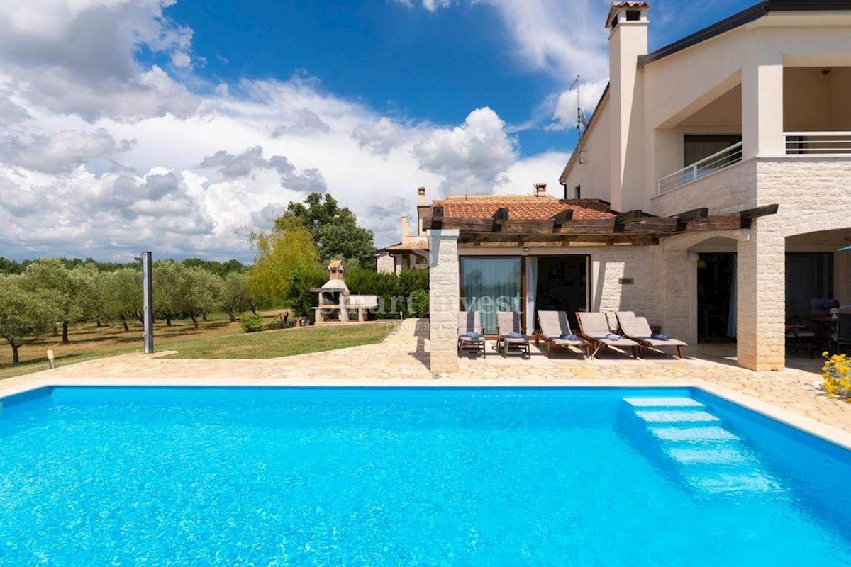 ISTRIA - POREČ vicinity, 3-BEDROOMS VILLA WITH PANORAMIC SEA VIEW