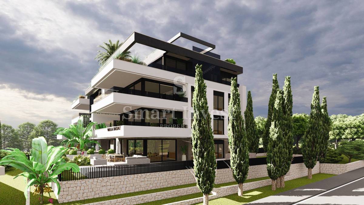 RIJEKA - TRSAT, Luksuzni penthouse s pogledom na morje (S11)
