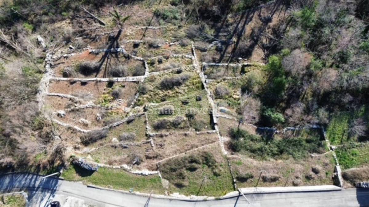 OPATIJA - BREGI, gradbeno zemljišče 5208 m2 s pogledom na morje
