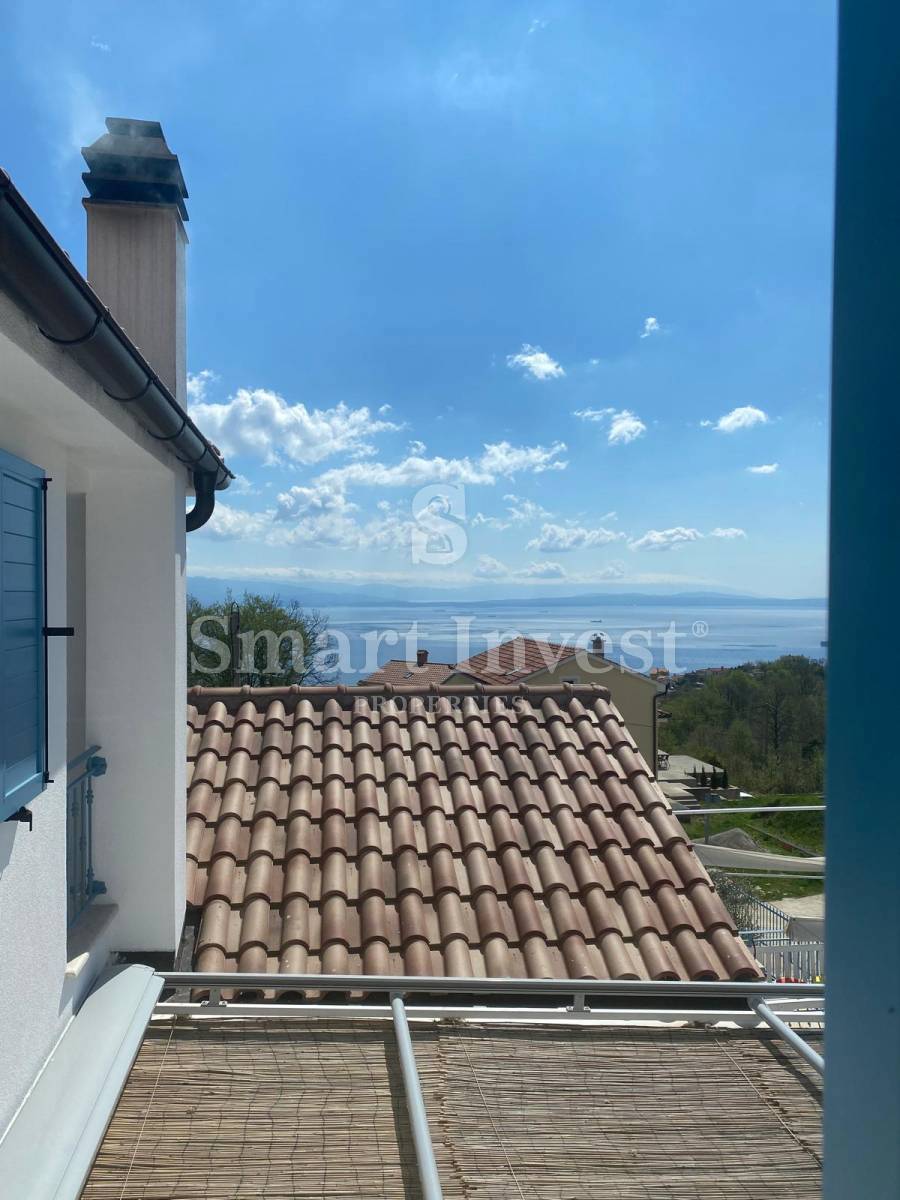 OPATIJA - BREGI, udobna hiša z bazenom in pogledom na morje