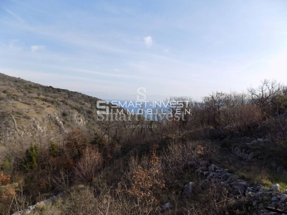 Zemljišče Brseč, Mošćenička Draga, 3.400m2