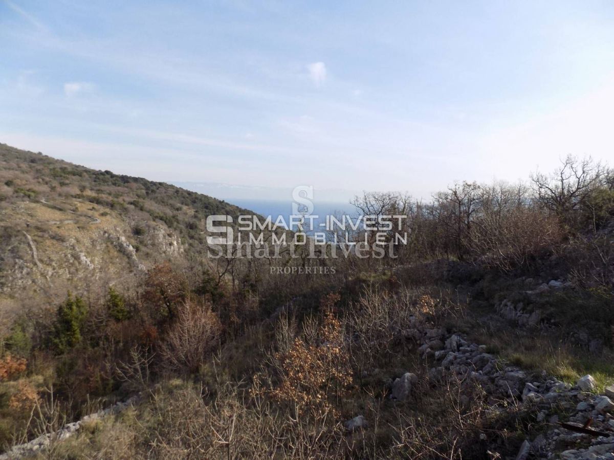 Zemljišče Brseč, Mošćenička Draga, 3.400m2