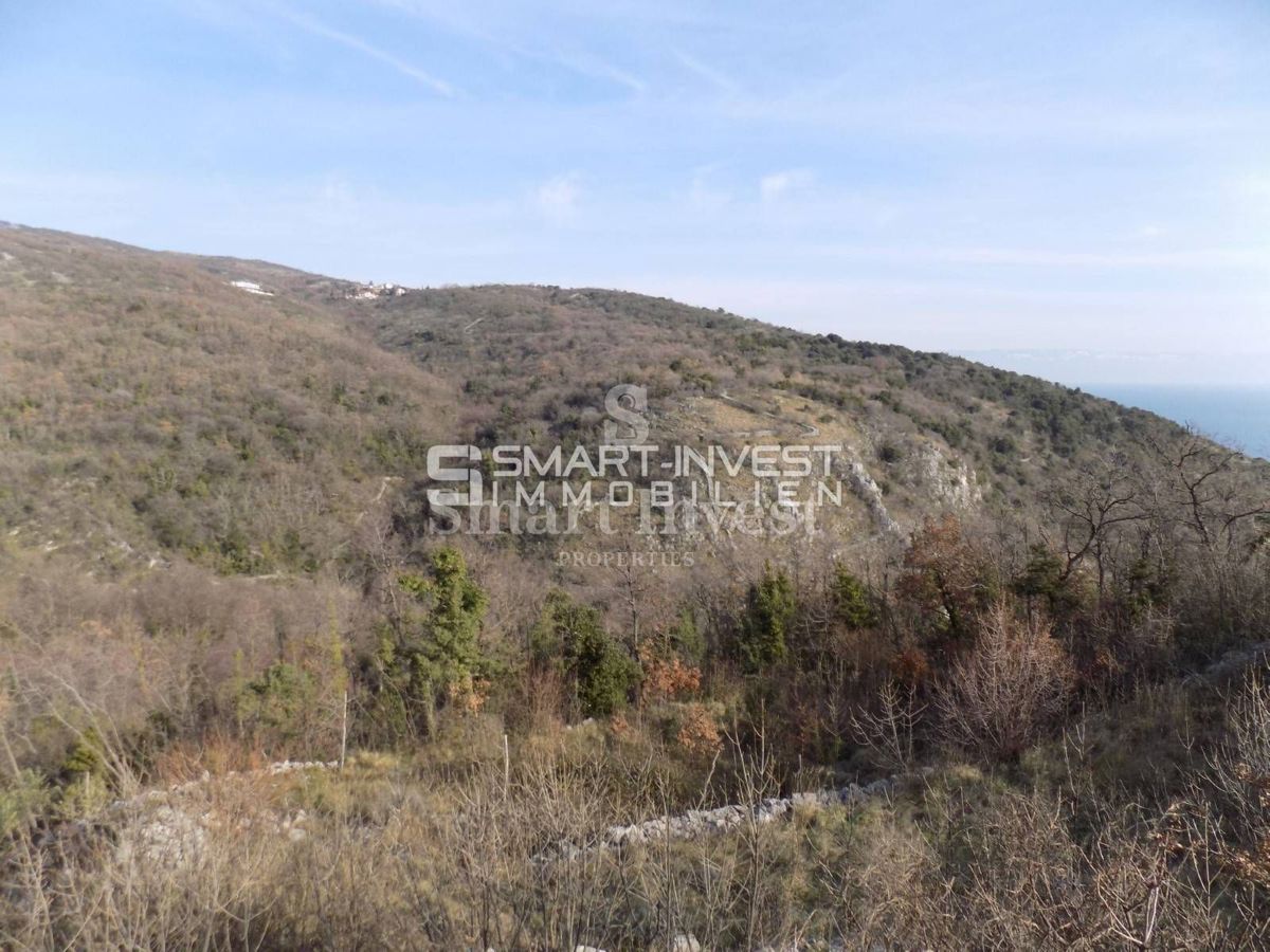 Zemljišče Brseč, Mošćenička Draga, 3.400m2