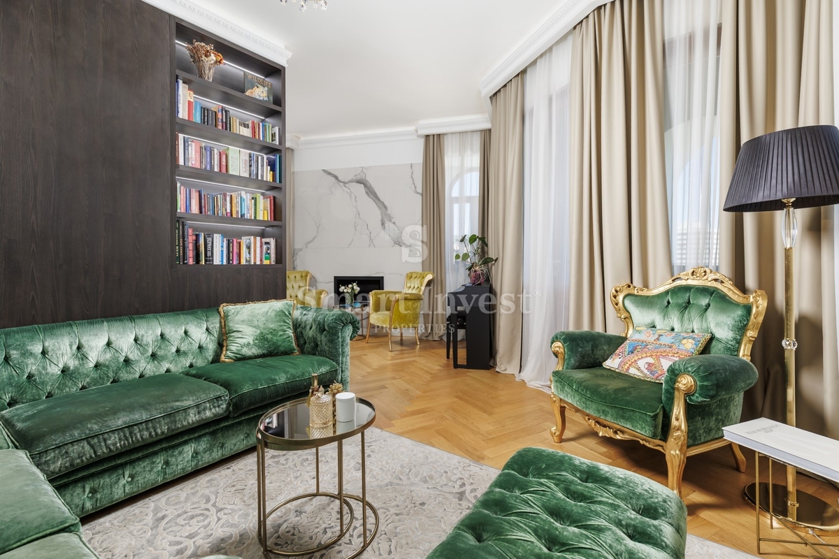 OPATIJA, luksuzni penthouse v stari vili s parkirnim mestom