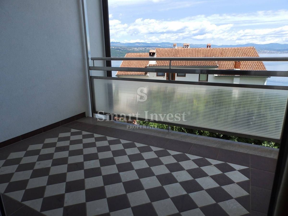 OPATIJA, 3-sobno stanovanje s pogledom na morje in garažo