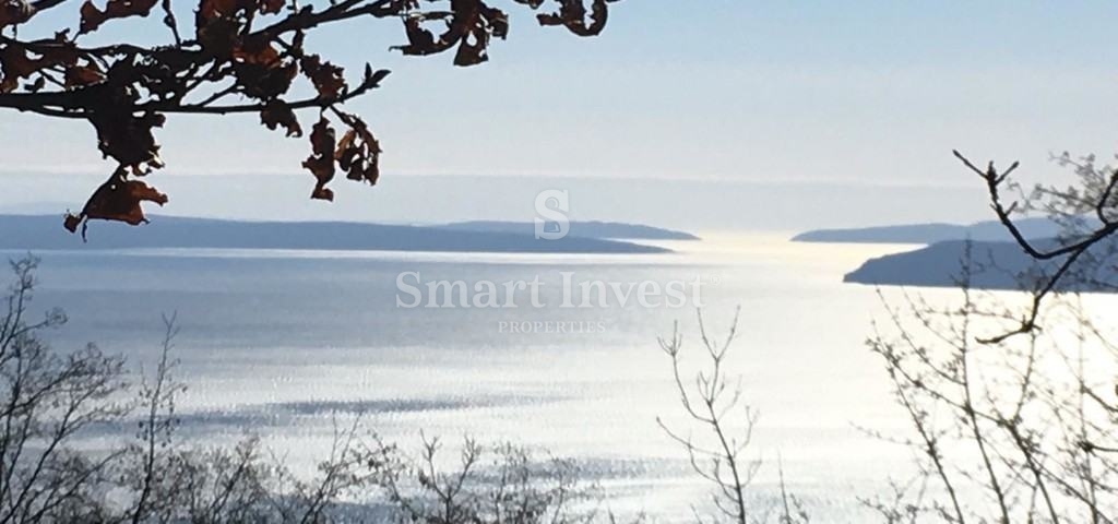 OPATIJA - VEPRINAC, gradbeno zemljišče s pogledom na morje