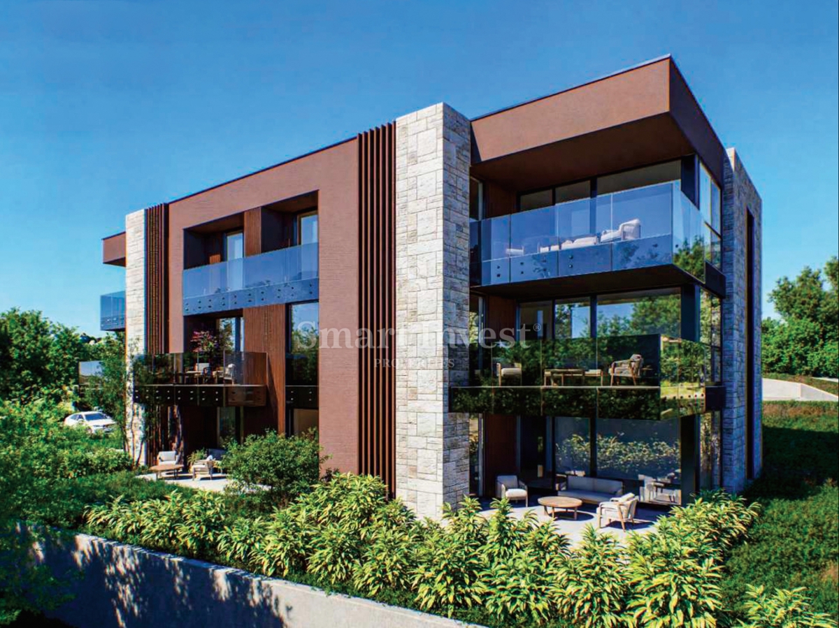 ISTRA - LABIN, stanovanje s teraso v moderni novogradnji