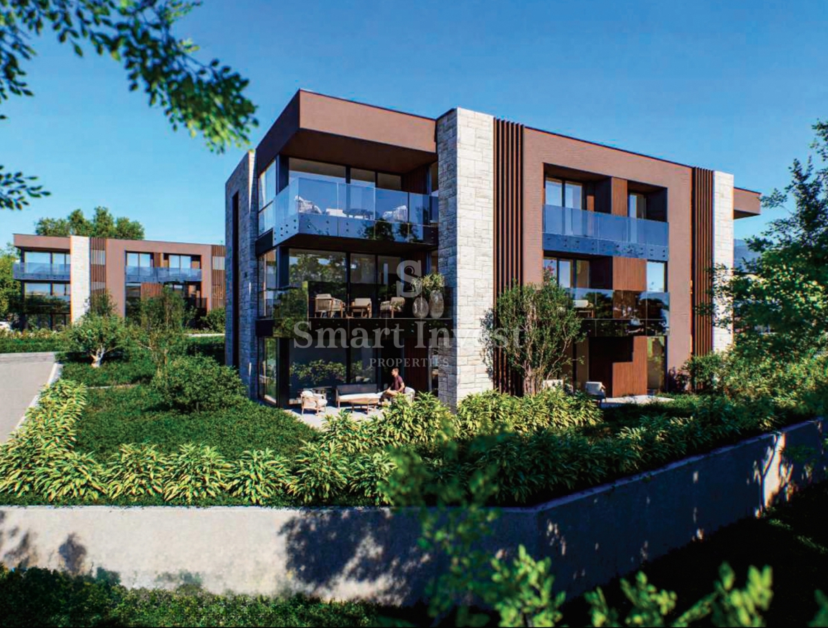 ISTRA - LABIN, stanovanje s teraso v moderni novogradnji