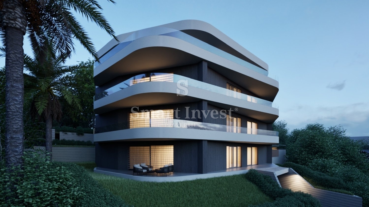 OPATIJA, stanovanje v vrhunski novogradnji z bazenom