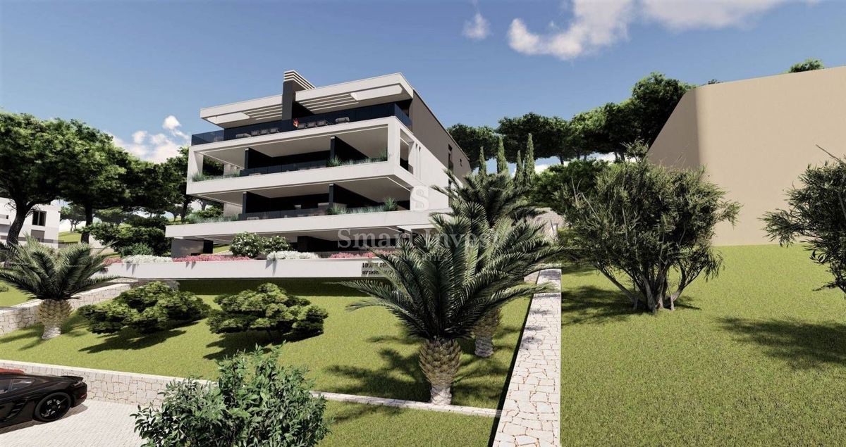 OPATIJA, Luksuzni penthouse s pogledom na morje in garažo