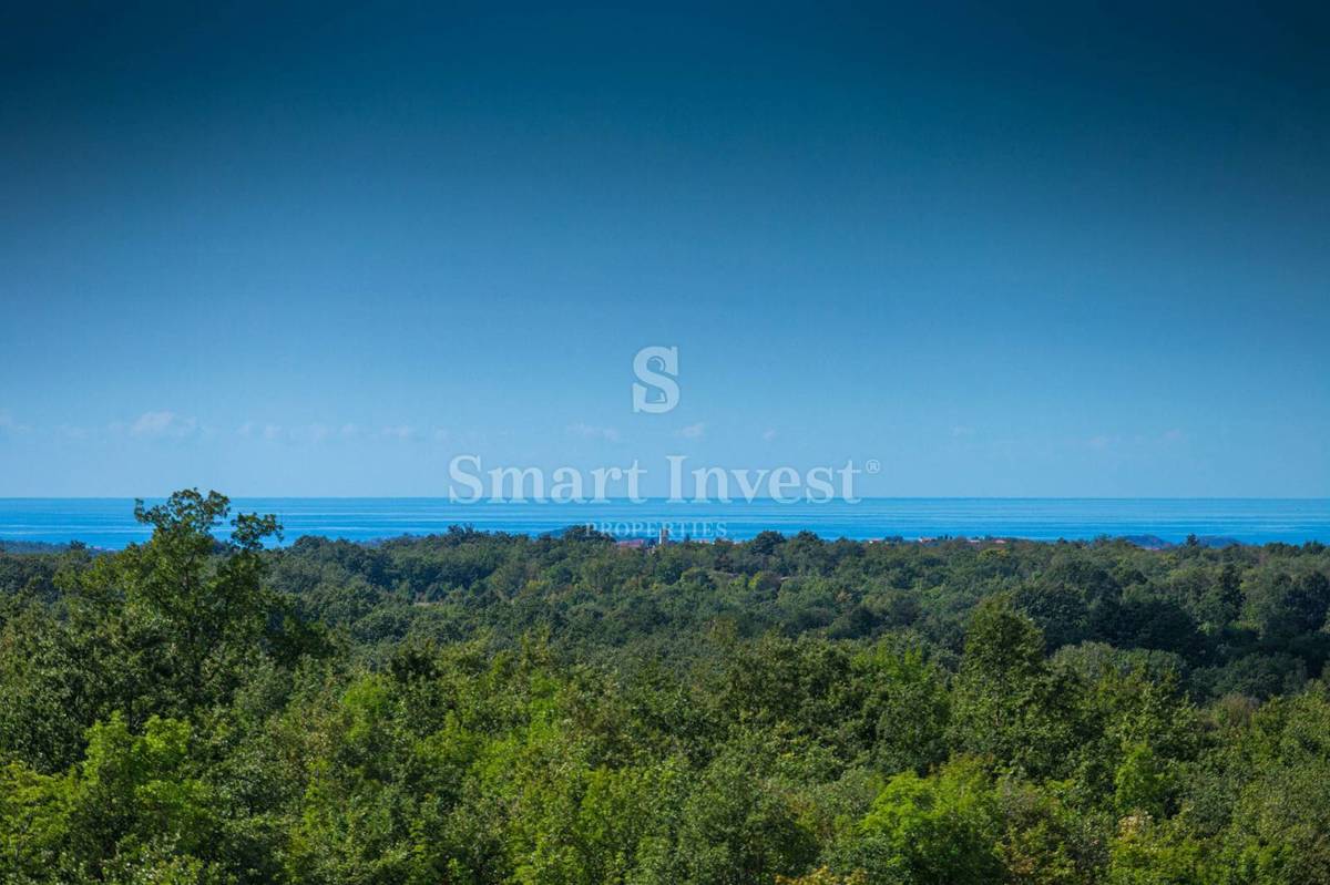 ISTRA - POREČ, Luksuzna kamnita vila z bazenom in pogledom na morje, prodamo