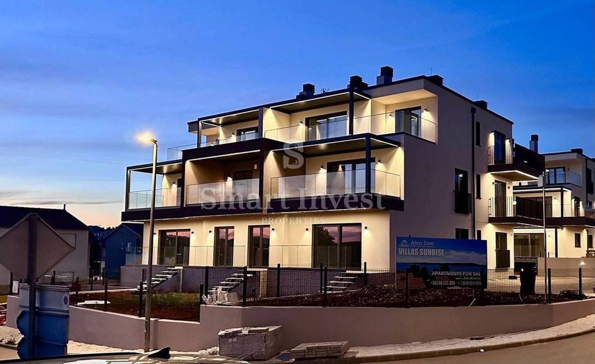 ISTRA - MEDULIN, Novo 3-sobno stanovanje, 70 m do morja