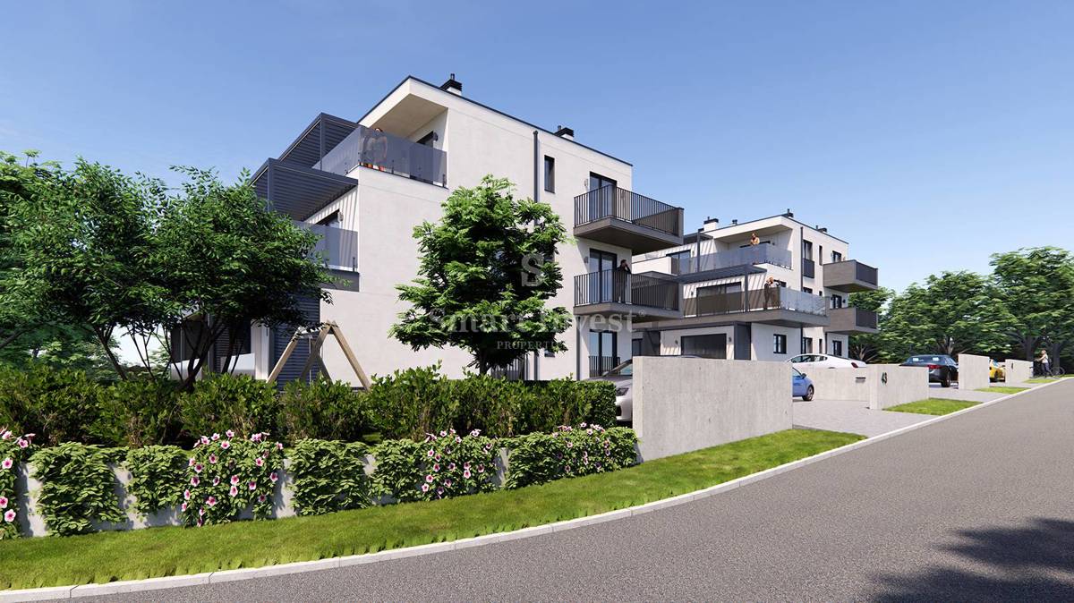 ISTRA - MEDULIN, Novo 3-sobno stanovanje, 70 m do morja