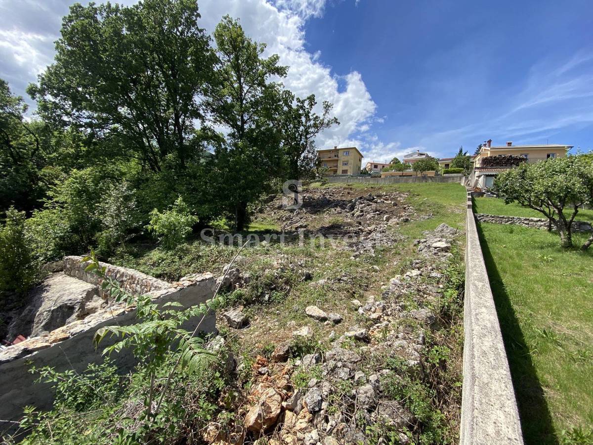 OPATIJA - POBRI, gradbeno zemljišče za gradnjo vile s pogledom na morje