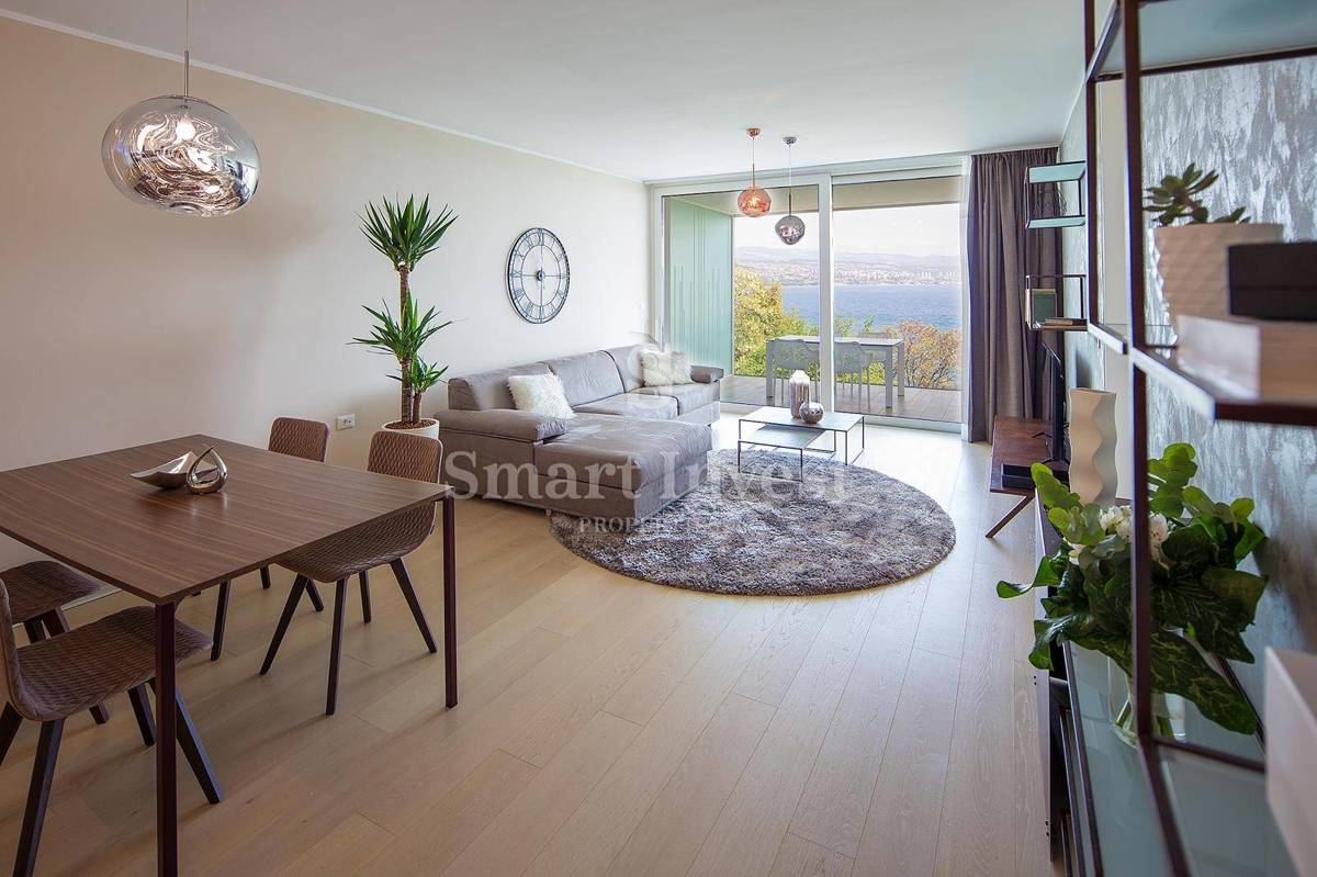OPATIJA, luksuzno stanovanje s pogledom na morje v novogradnji