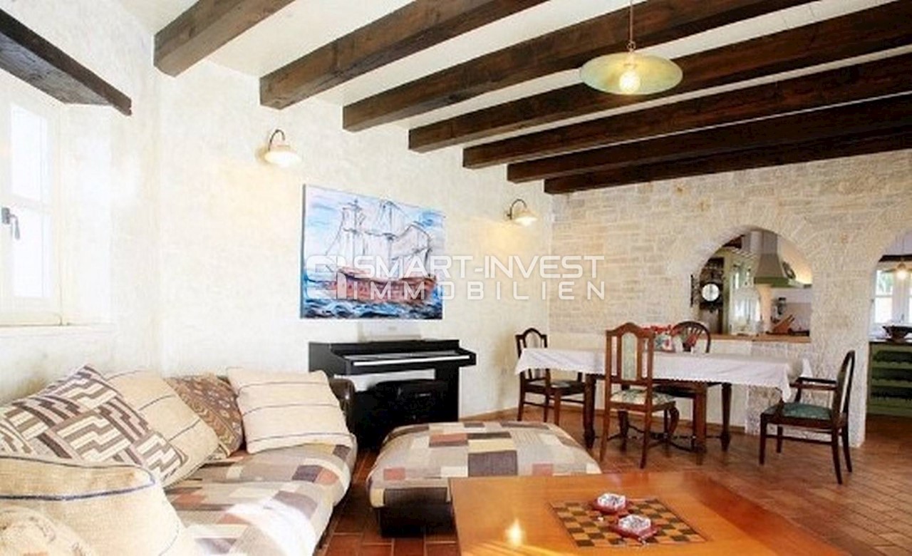 ISTRIA - POREČ vicinity, Beautiful 4-bedroom stone villa with pool