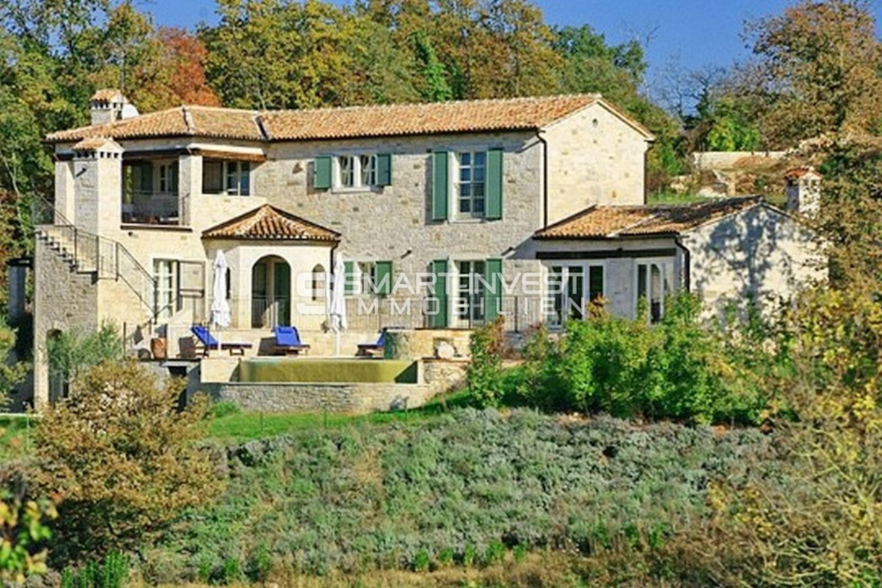 ISTRIA - POREČ vicinity, Beautiful 4-bedroom stone villa with pool