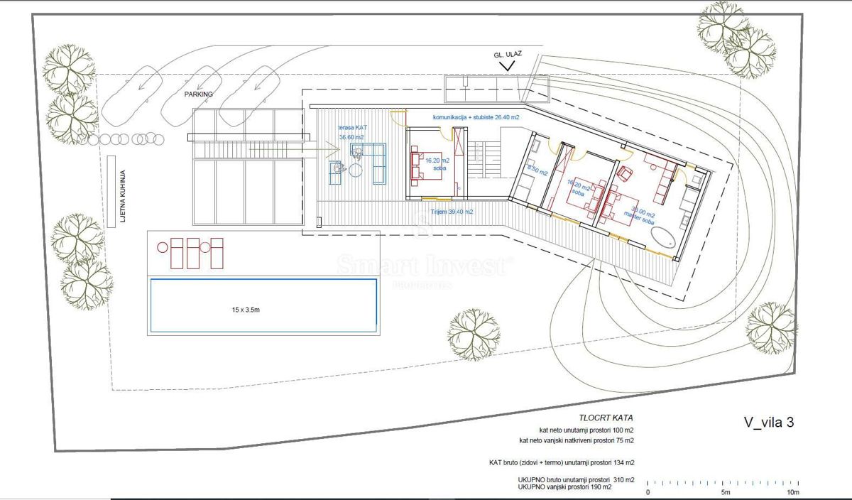 ISTRIA – VODNJAN, LUXURY 4-BEDROOMS VILLA WITH SEA VIEW (V3)