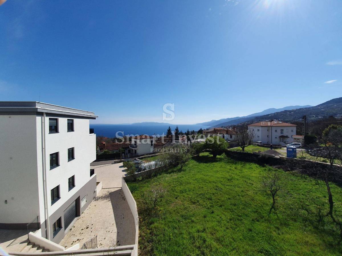 OPATIJA - MATULJI, Novo 4-sobno stanovanje s pogledom na morje, prodamo