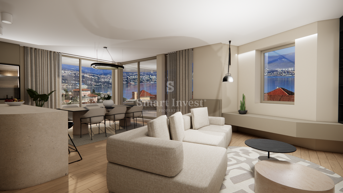 OPATIJA - CENTER, Luxury penthouse with roof terrace and pool near the sea! (S3) 