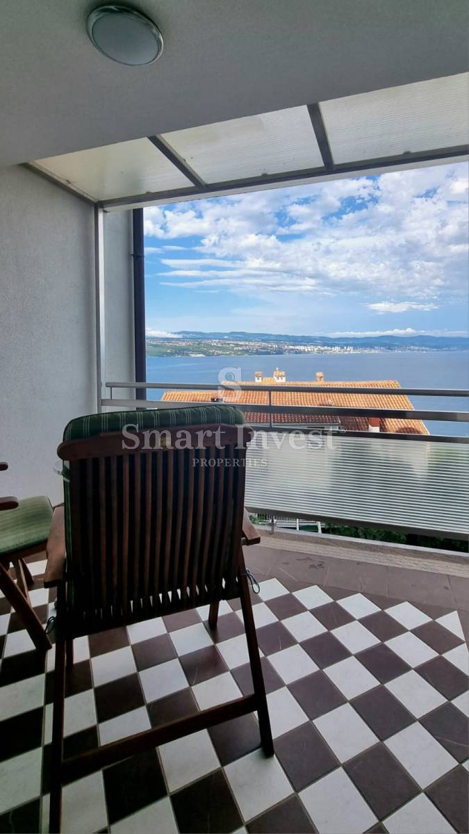 OPATIJA, 3-sobno stanovanje s pogledom na morje in garažo
