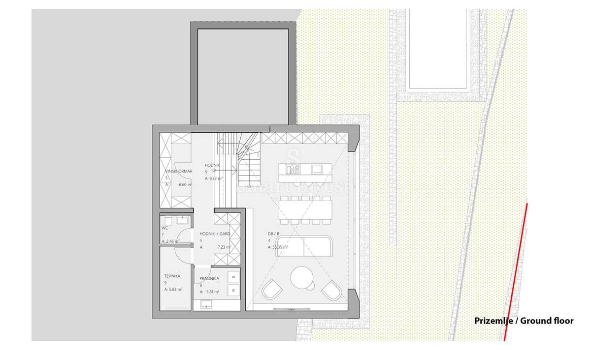 Zemljišče Opatija, 1m2