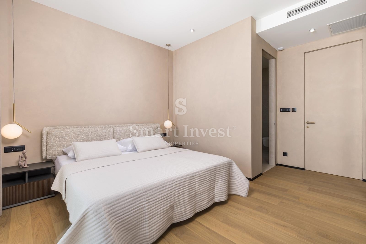 MOŠĆENICE, luksuzna vila z bazenom in panoramskim pogledom na morje