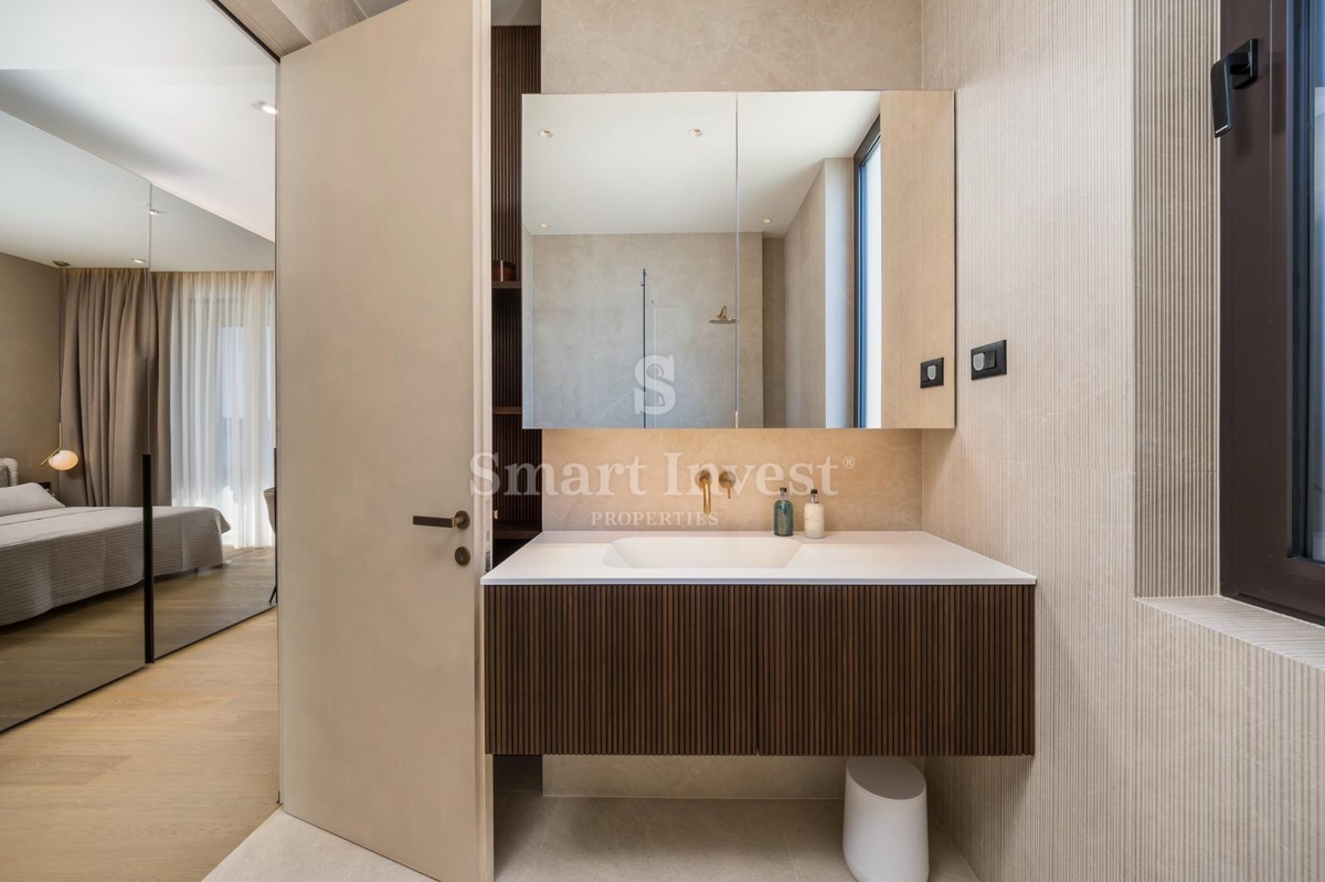 MOŠĆENICE, luksuzna vila z bazenom in panoramskim pogledom na morje