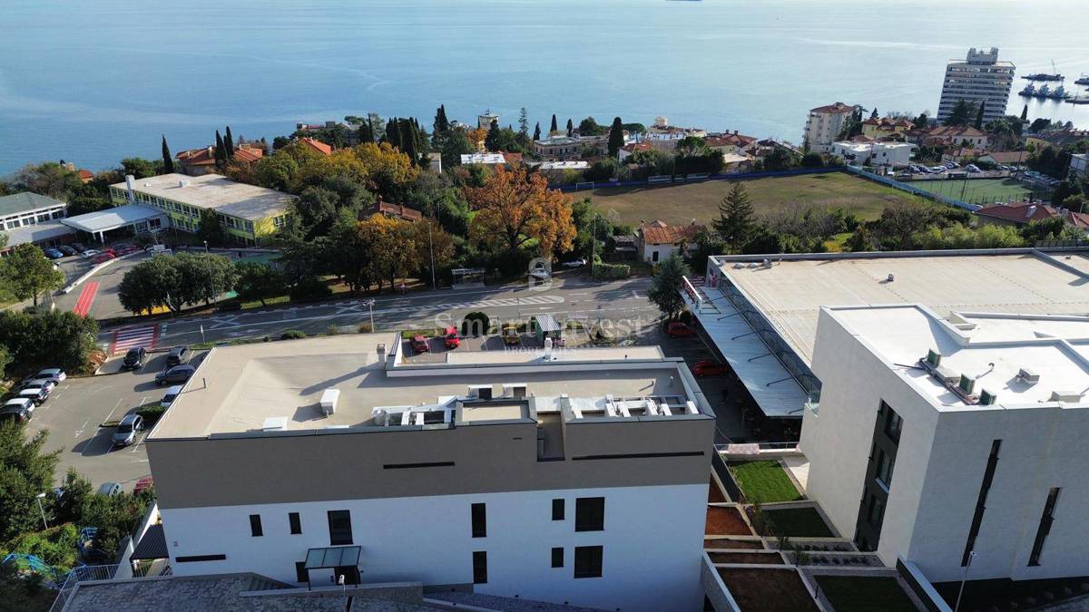 OPATIJA, Novo 3-s stanovanje s pogledom na morje in garažo