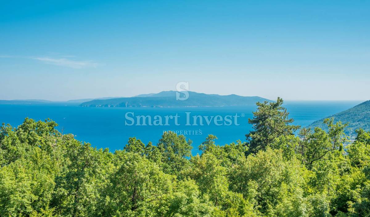 OPATIJA - VEPRINAC, moderna vila s panoramskim pogledom na morje, prodamo